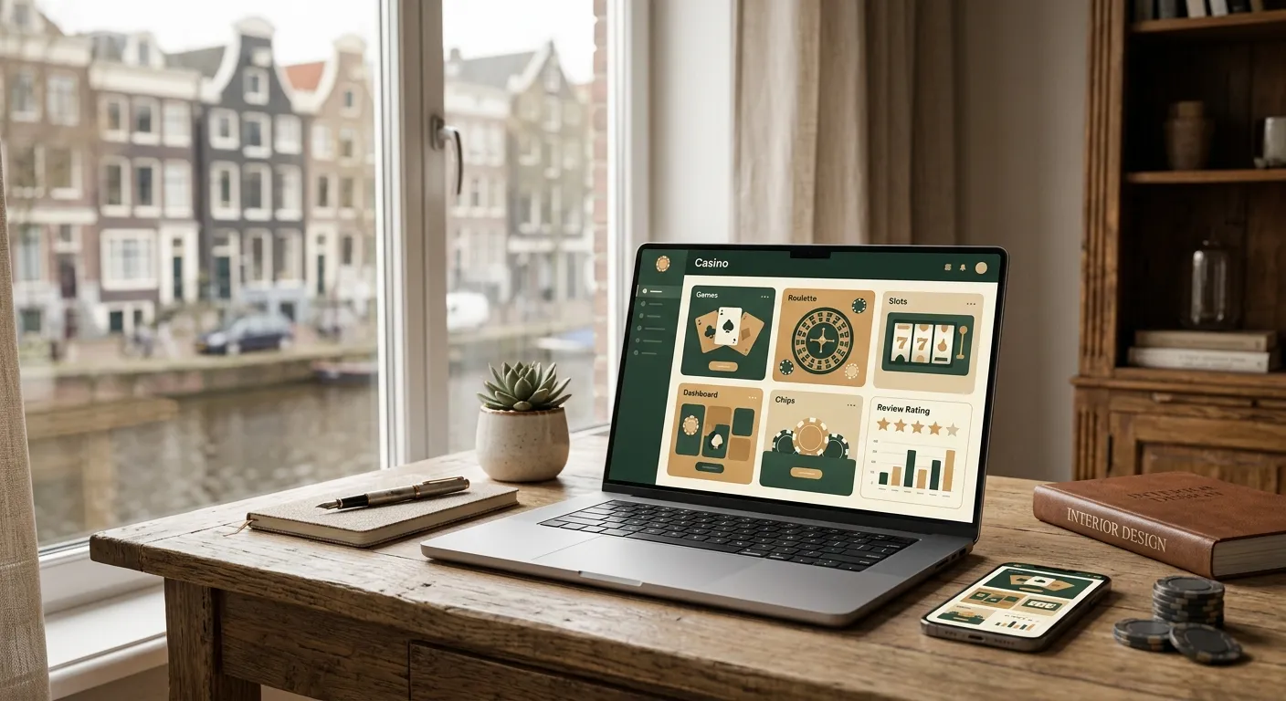 Illustratieve casino-interface met Nederlandse context voor de Carlospin-review